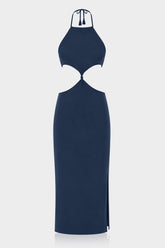 Blue Maxi Day Dress
