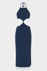 Blue Maxi Day Dress