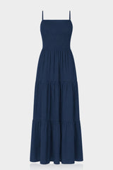 Blue One Piece Maxi Dress