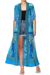 Blue Designer Cover Ups