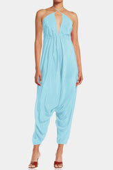 Aqua Blue One Piece Jumpsuit