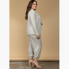 Champagne Sequin Blazer