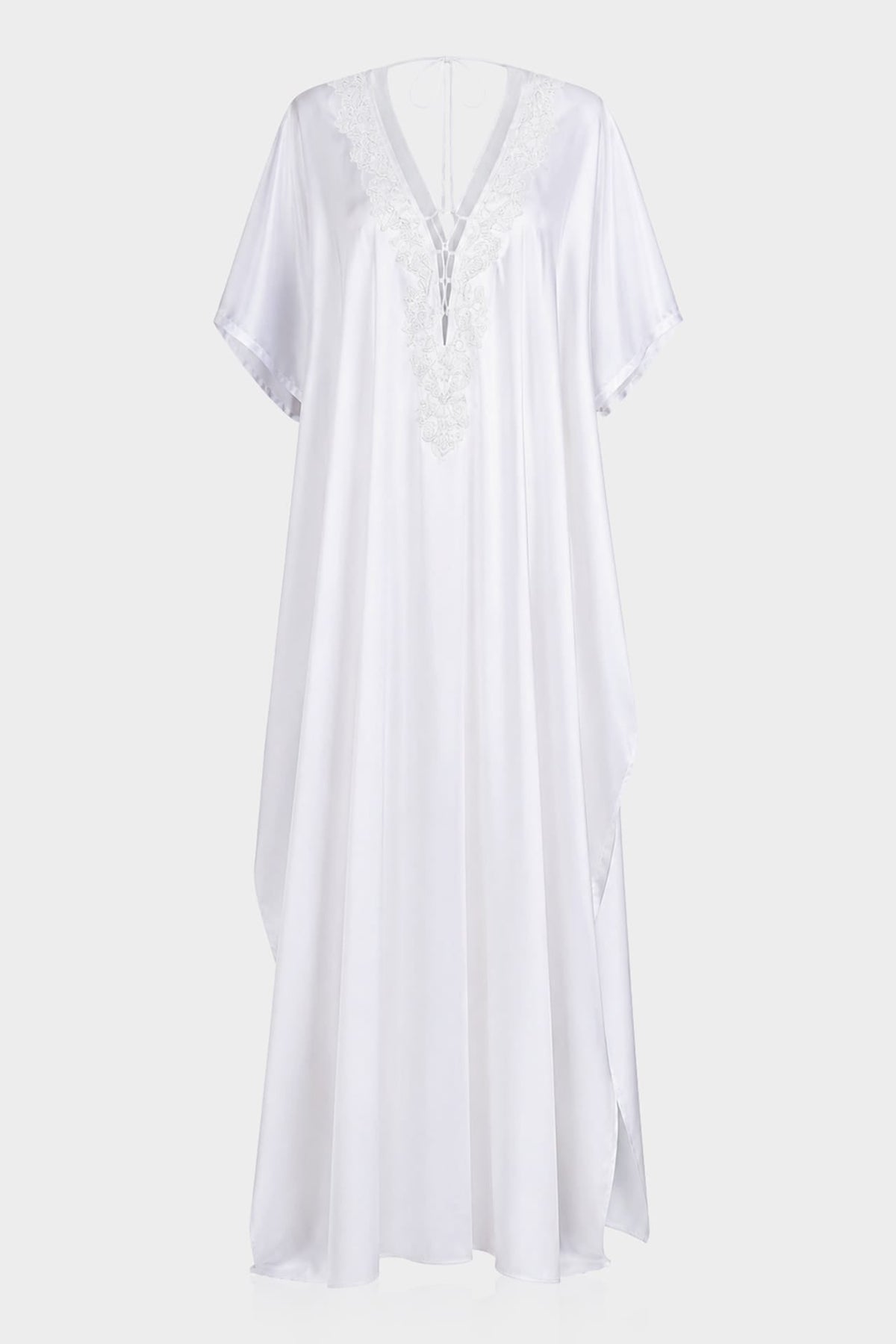Convertible White Hand-Beaded Bridal Gown – 4 Ways to Wear Luxury Resort Wedding Dress
