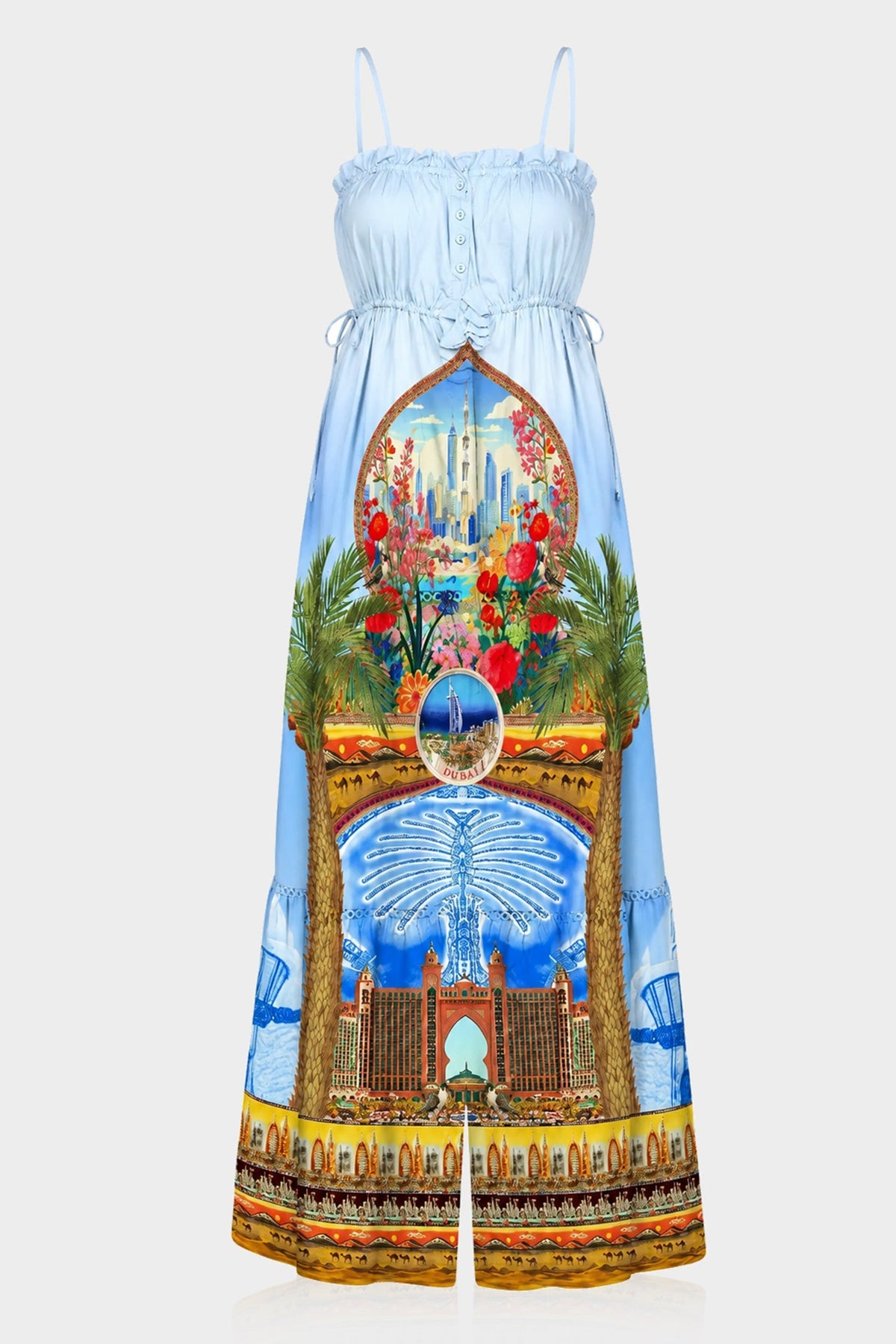 Blue Long Prom Dress