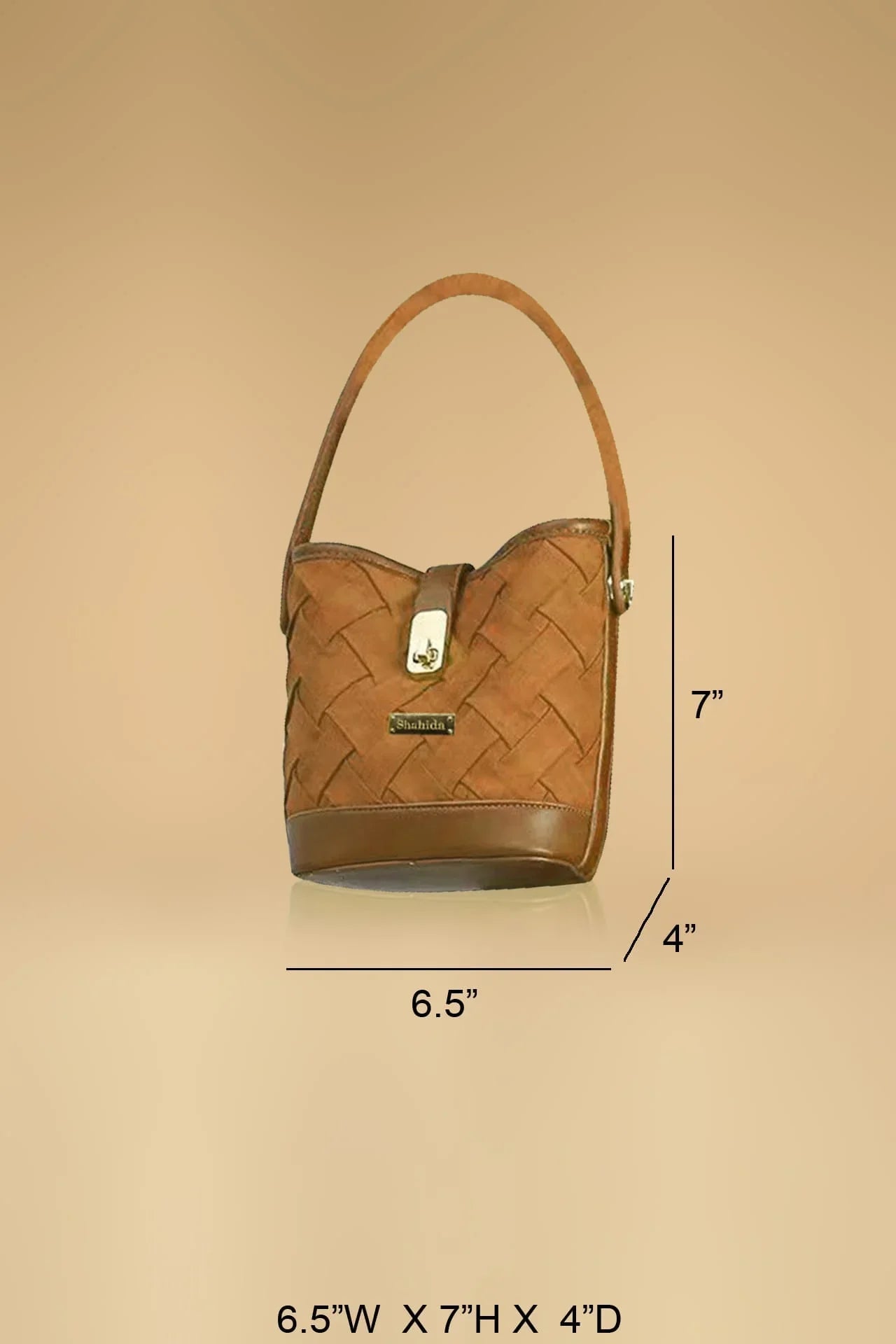 Brown Chic Luxury Quilted Handbag