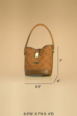 Brown Chic Luxury Quilted Handbag