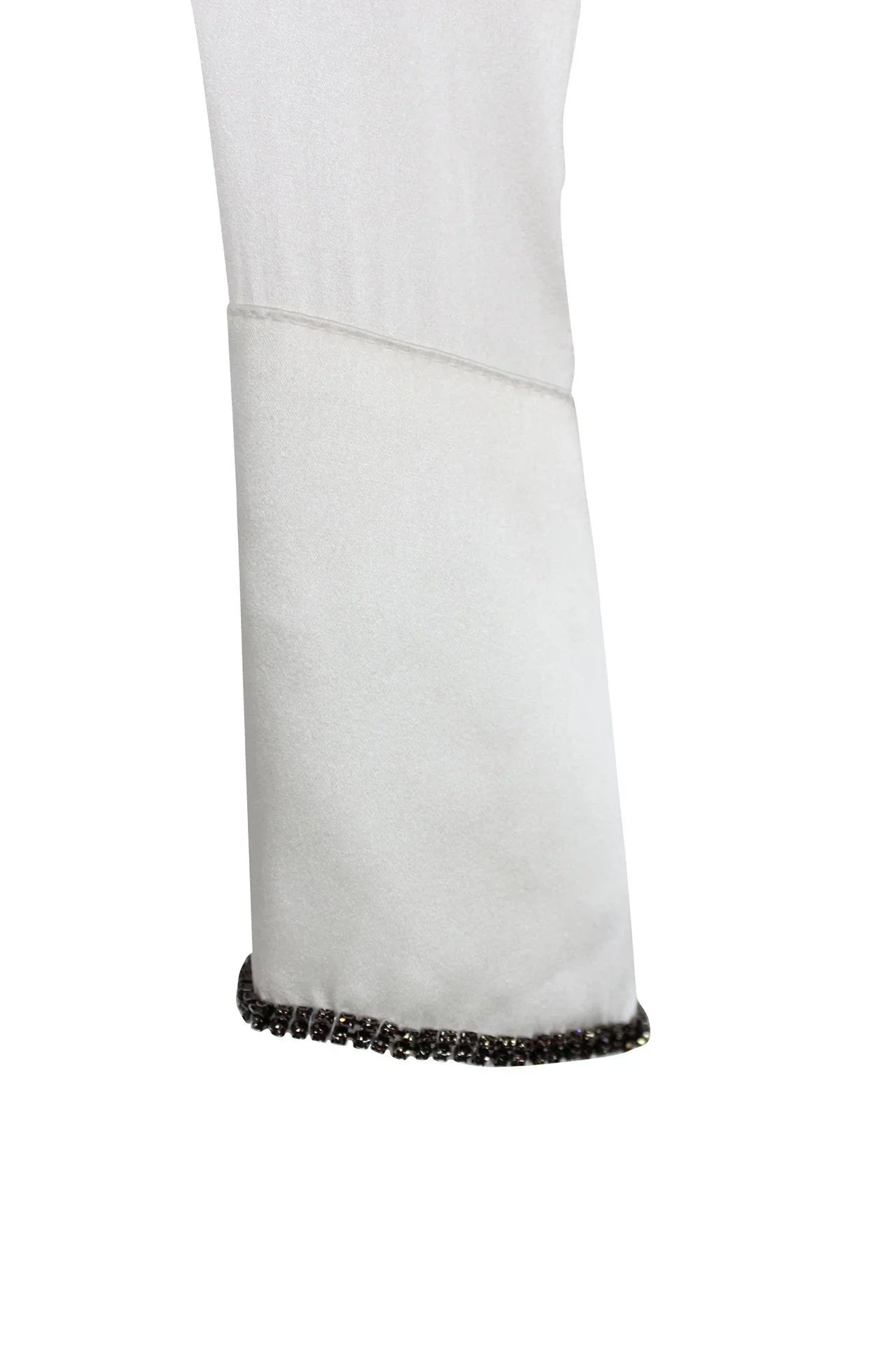 Designer Button Down Shirt In White
