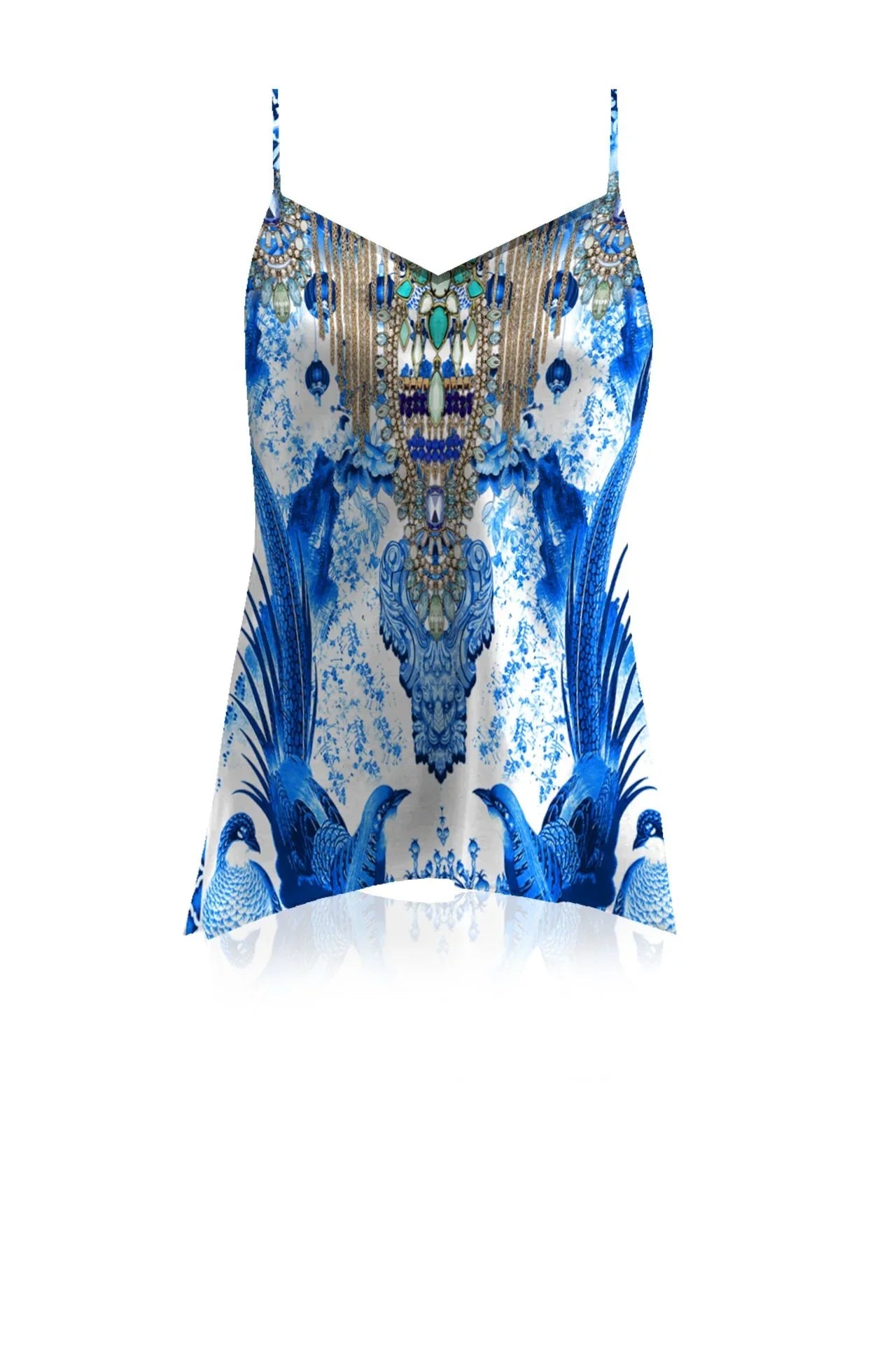 China Azure Cami pajama Top