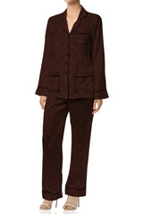 Cupro Full Sleeve Pajama Set