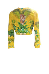 Designer Full Sleeve Wrap Top