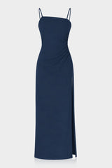 Blue Long Western Dresses