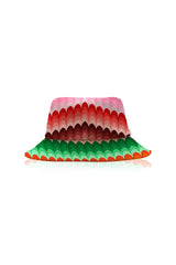 Designer Bucket Hat in Sunset