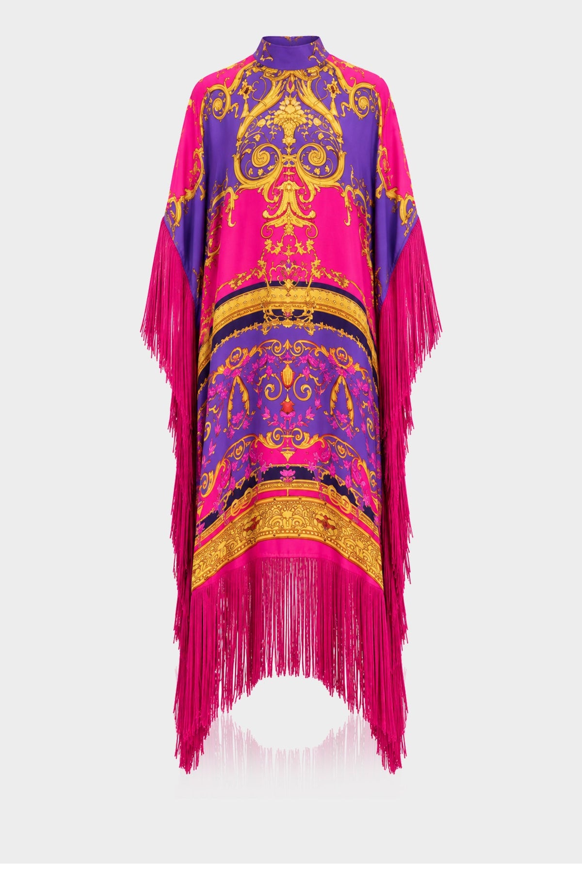 Designer Fringe Kaftan Dress