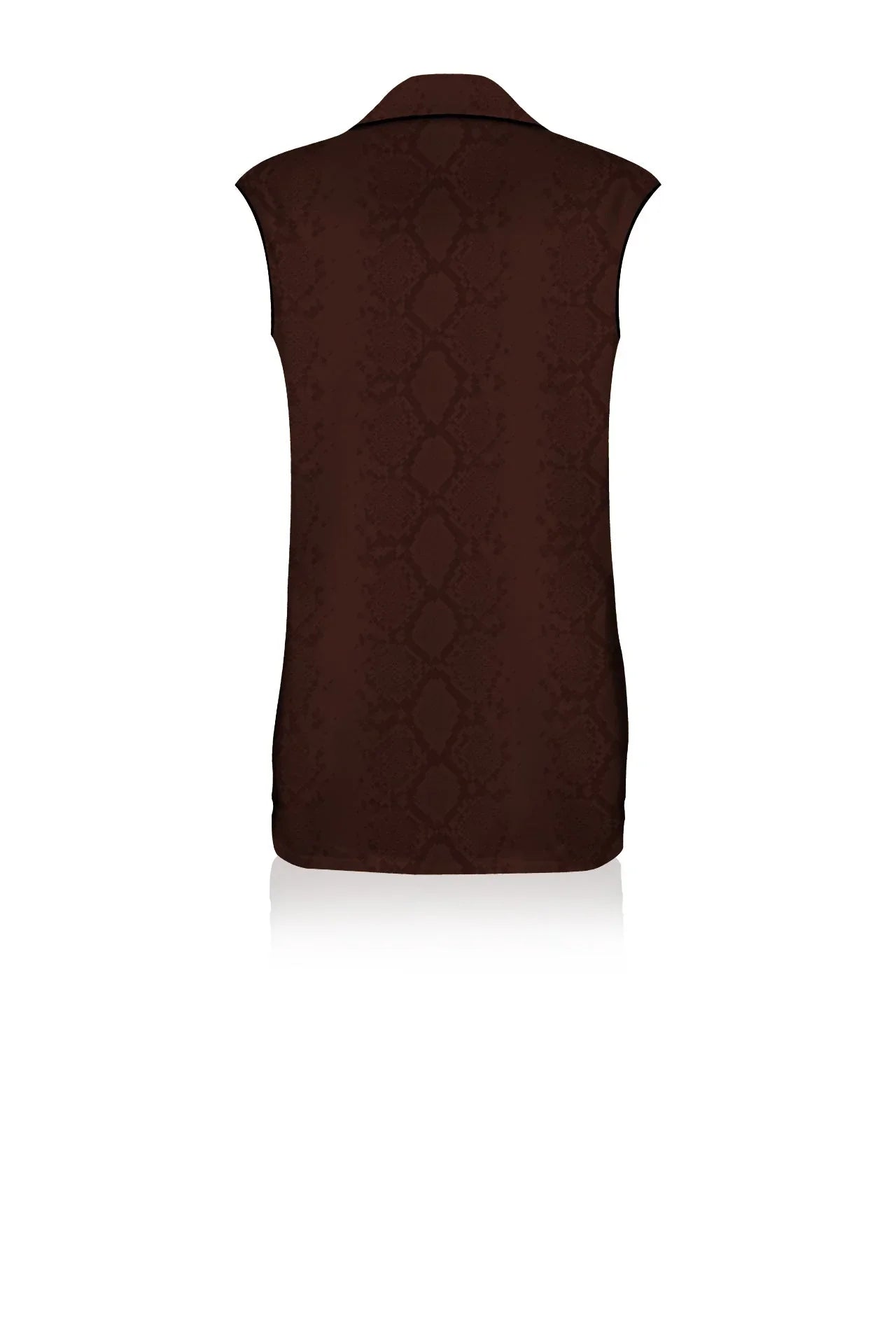 Cupro Silk Satin Sleeveless Pajama Set