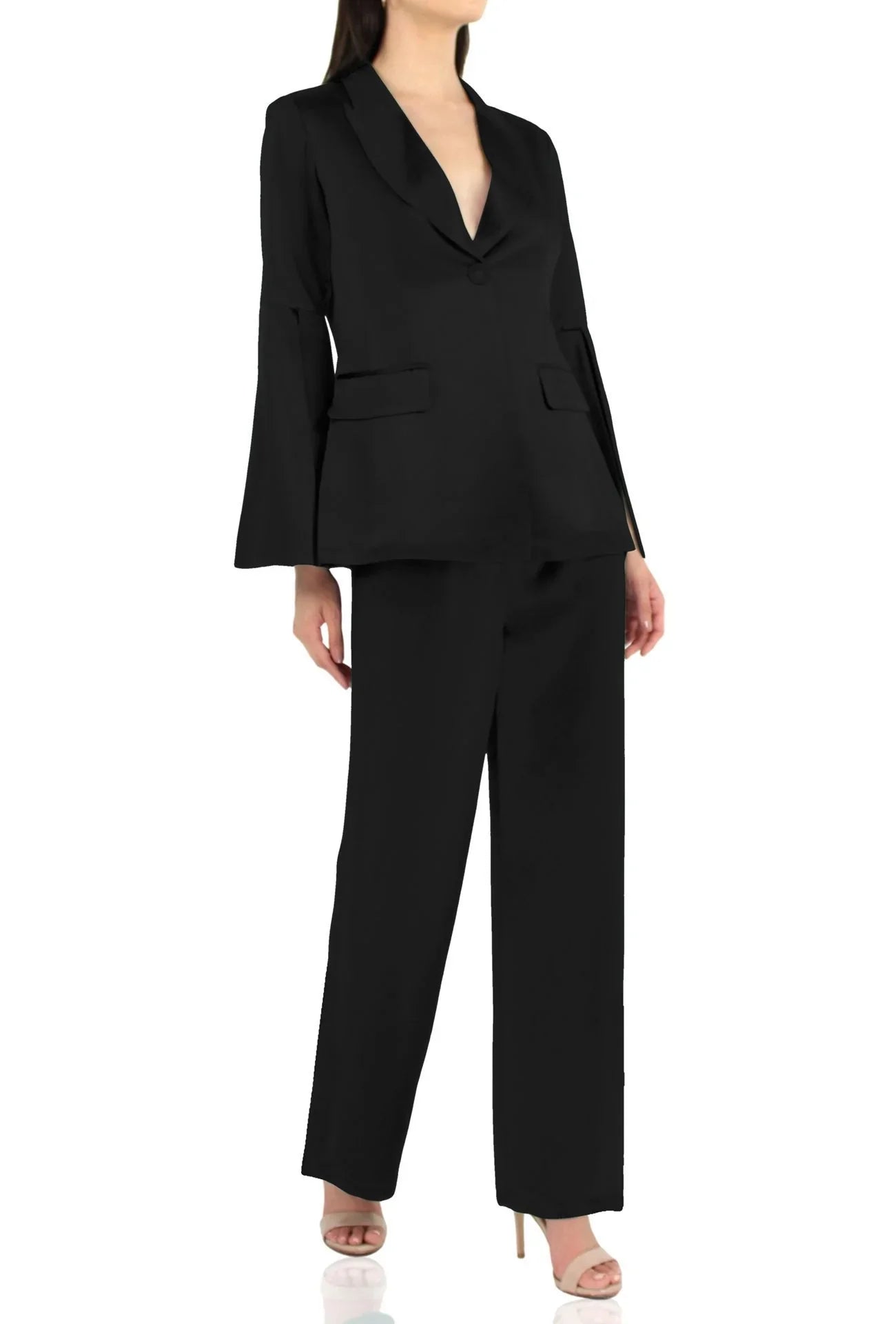 Black Matching Suit Set