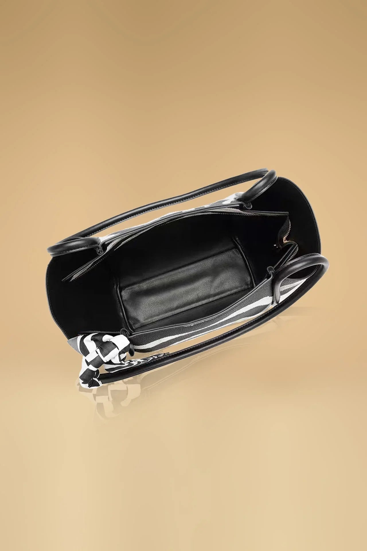 Classic Zebra Printed Handbag