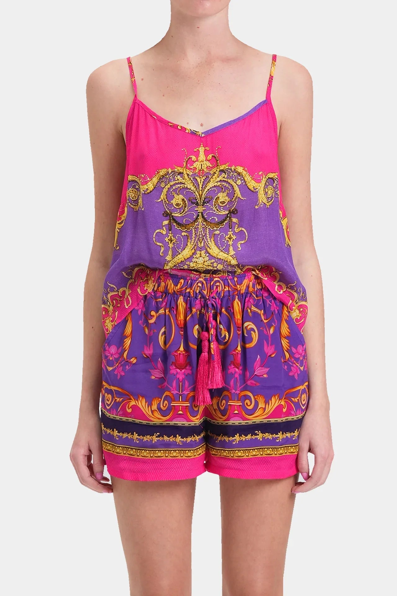 Cami Hi Low Top
