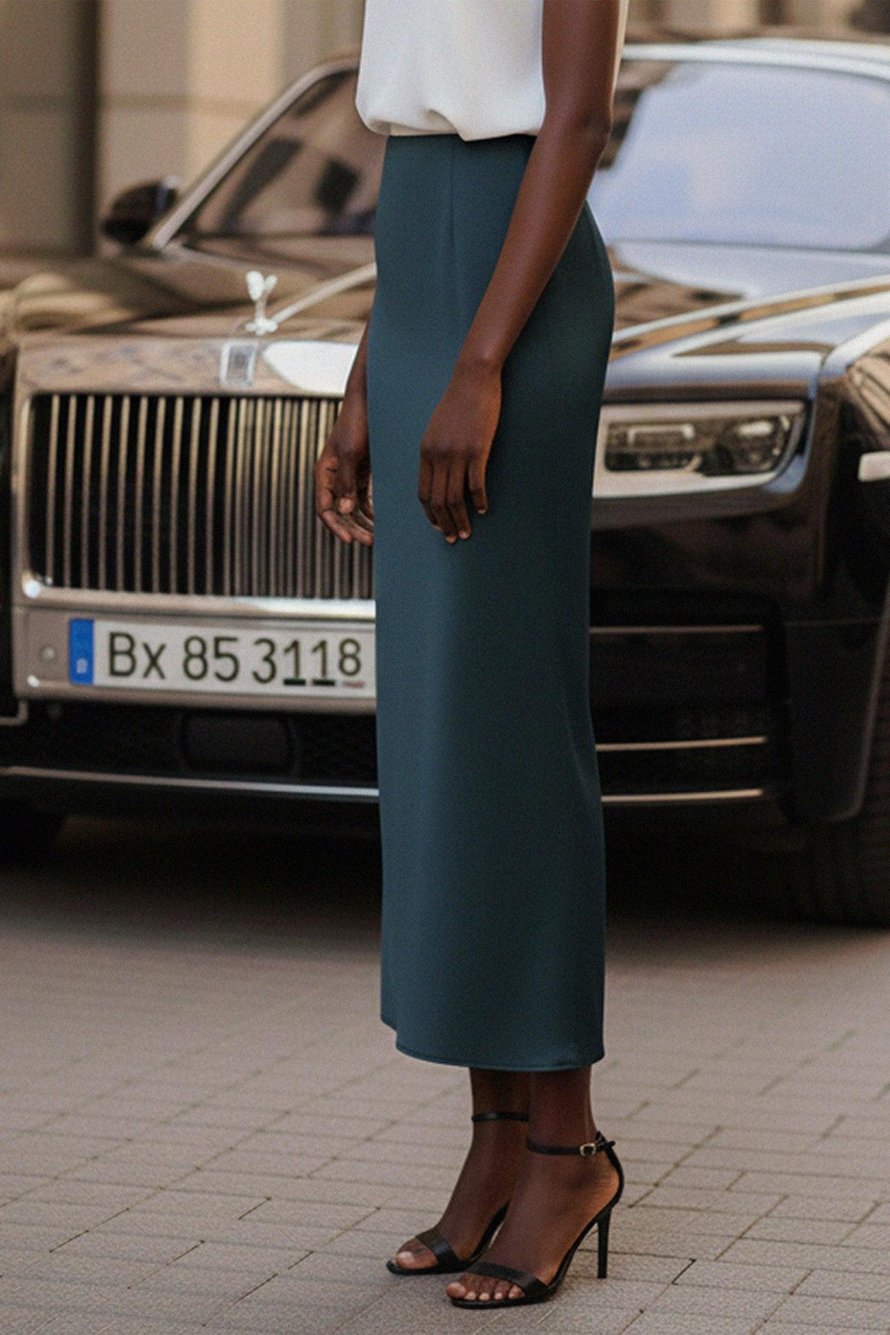 Designer Casual Maxi Skirt