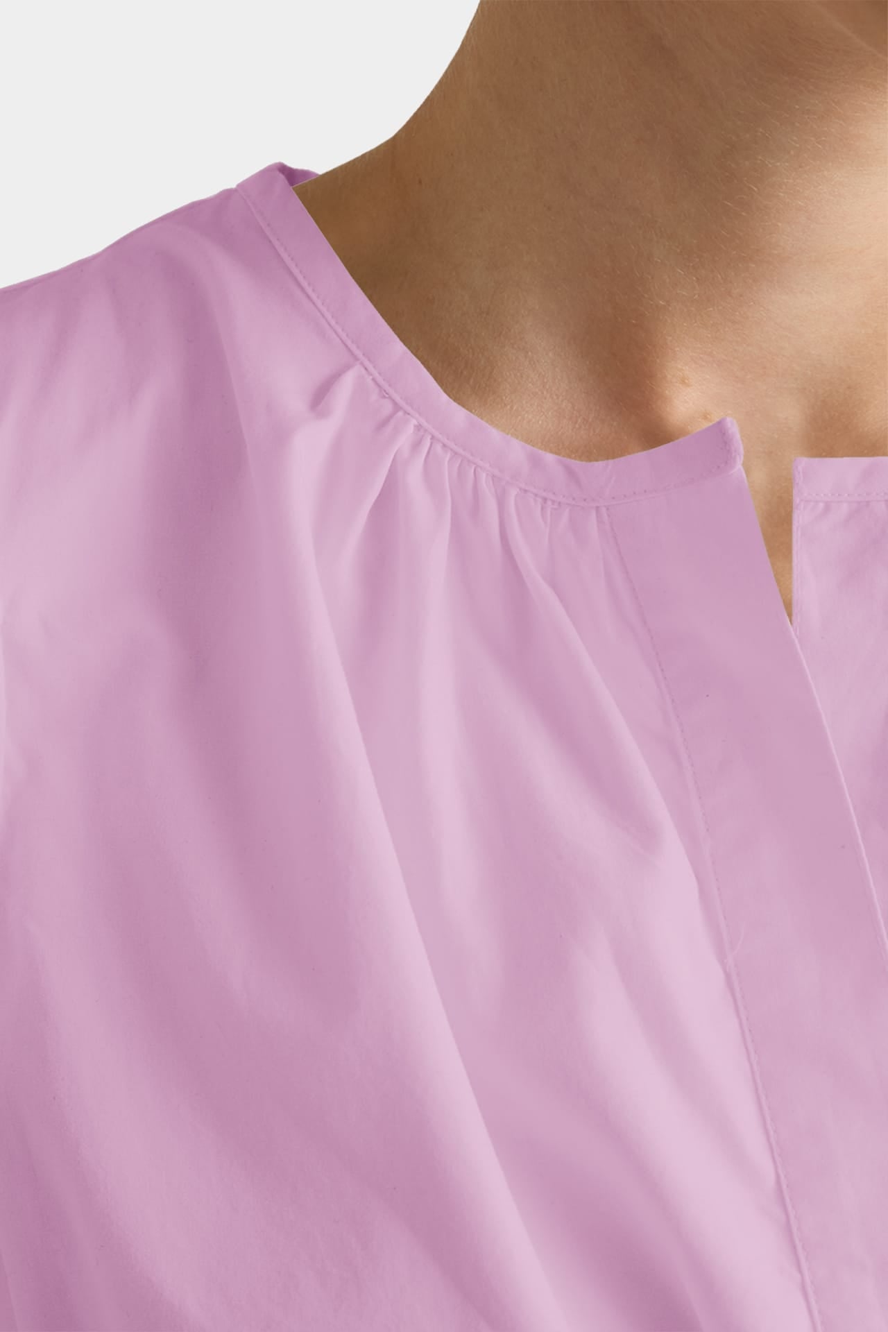 Candy Pink Women's Organic Cotton Midi Dress – Casual Luxury Cotton Dress