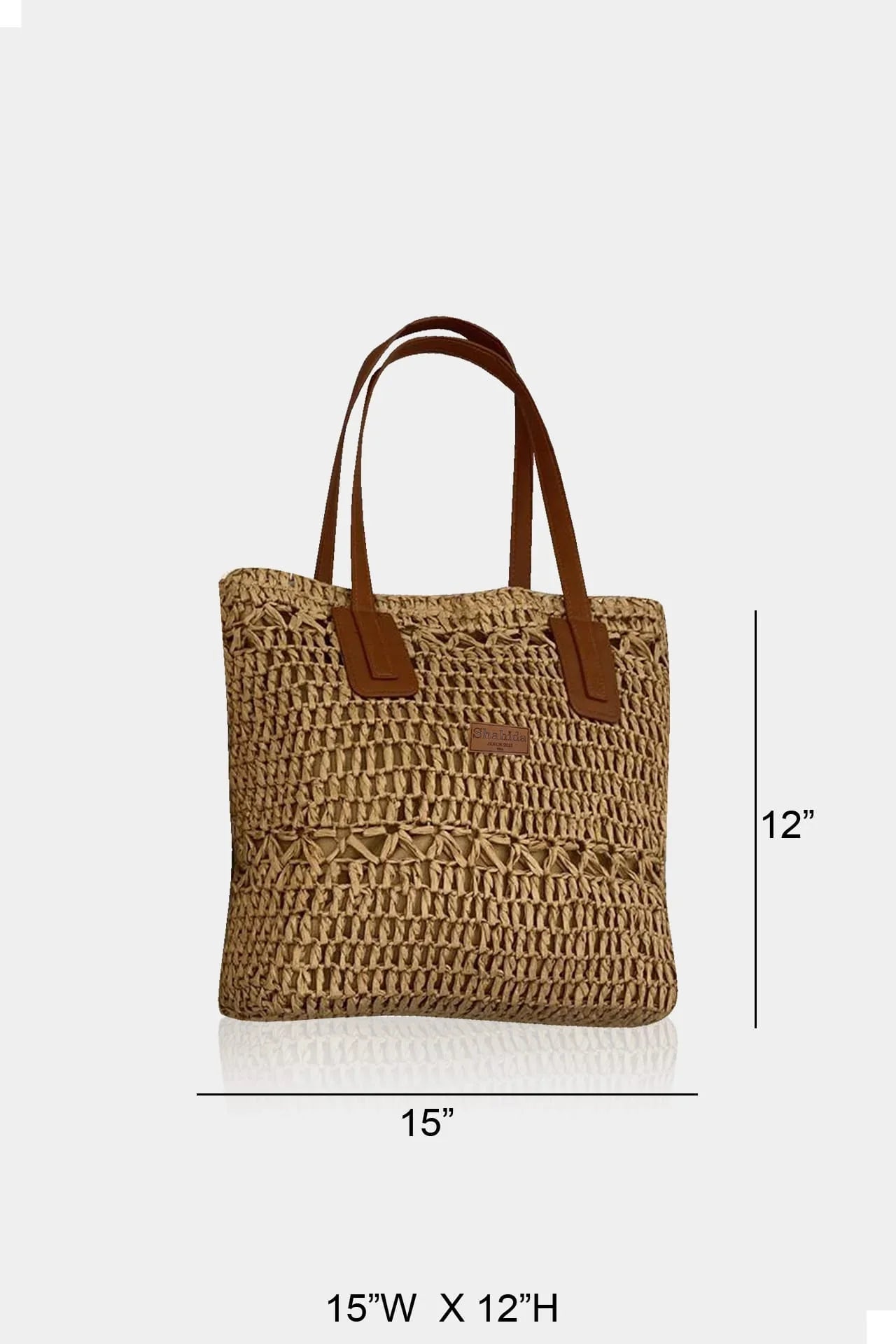 Brown Vacation Tote Bags