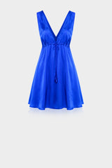 Blue Short Dress