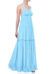 Classic Halter Neckline Dress