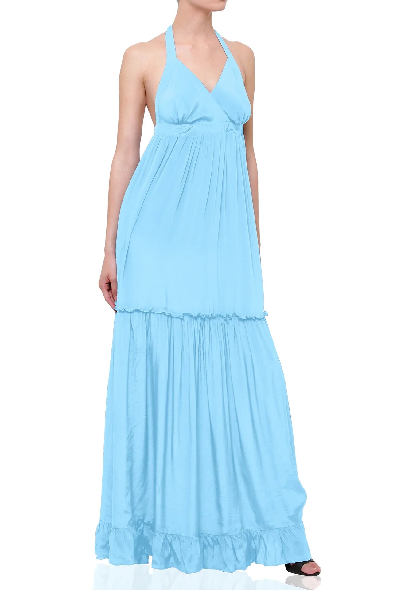 Classic Halter Neckline Dress