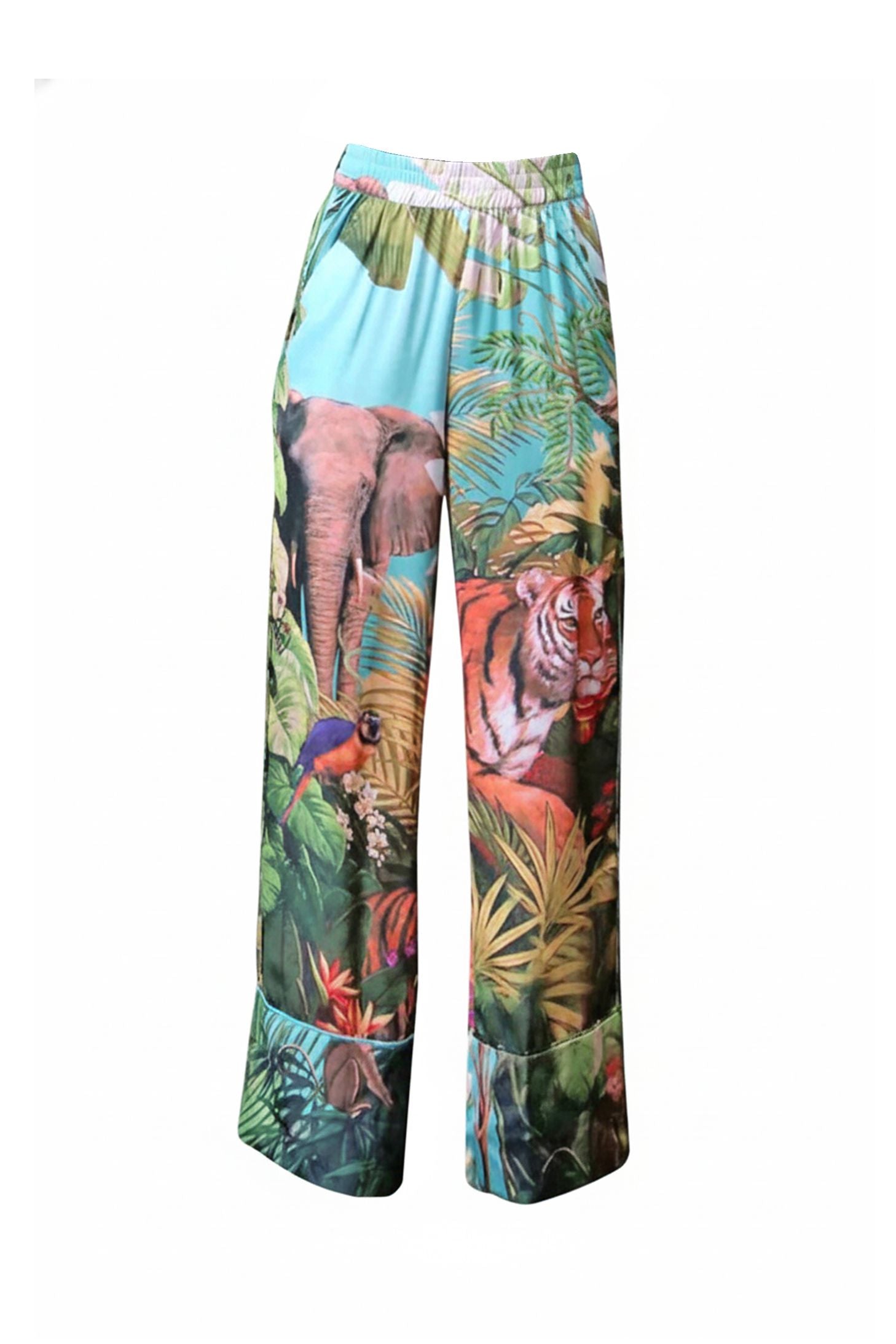 Dark Forest Print Pants
