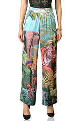 Dark Forest Print Pants