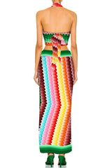 Crop Top and Skirt for Women