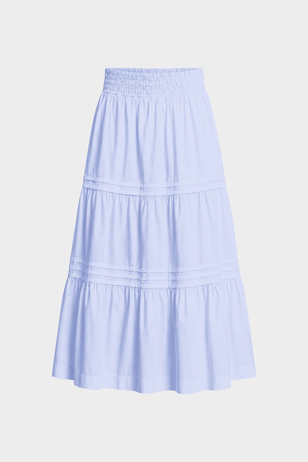 Premium Cotton Tiered Maxi Skirt – Resort Wear Maxi Skirt