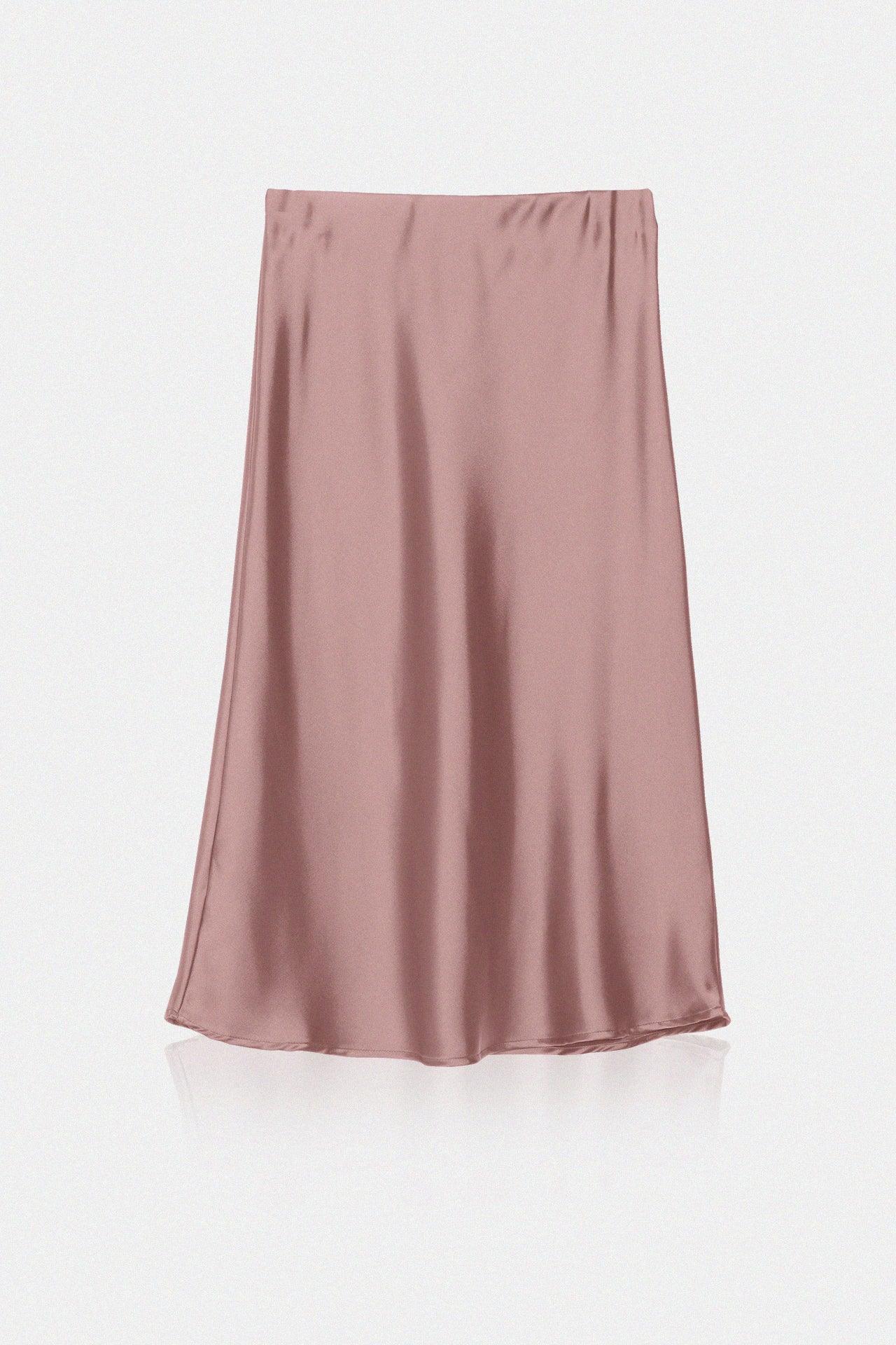 Designer Bias Cut Midi Skirt