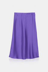 Designer Digital Lavender Midi Pencil Skirt