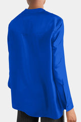 Designer Blue Tunic Style Tops