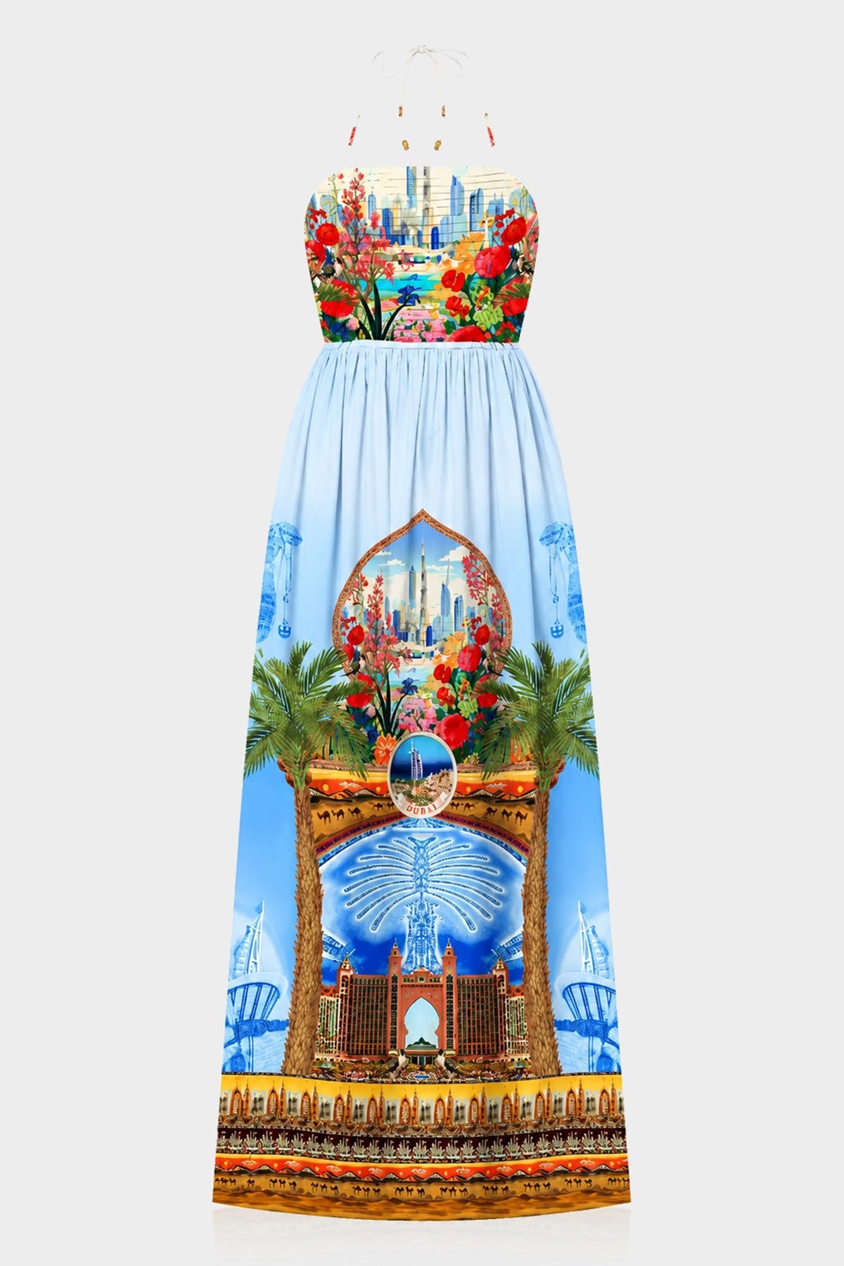Blue Maxi Dress for Women