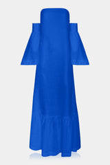 Designer Blue Summer Vacation Dresses