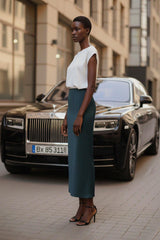 Designer Casual Maxi Skirt