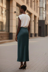 Designer Casual Maxi Skirt