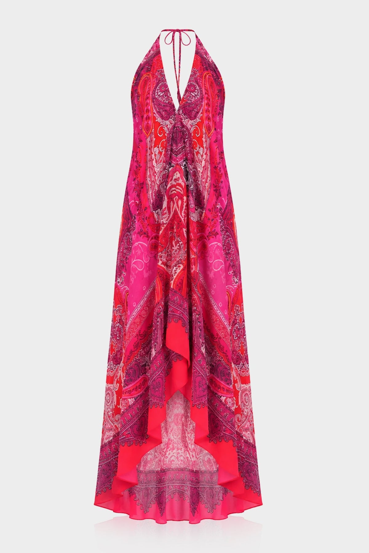 3 Way Style Hi Low Maxi Dress