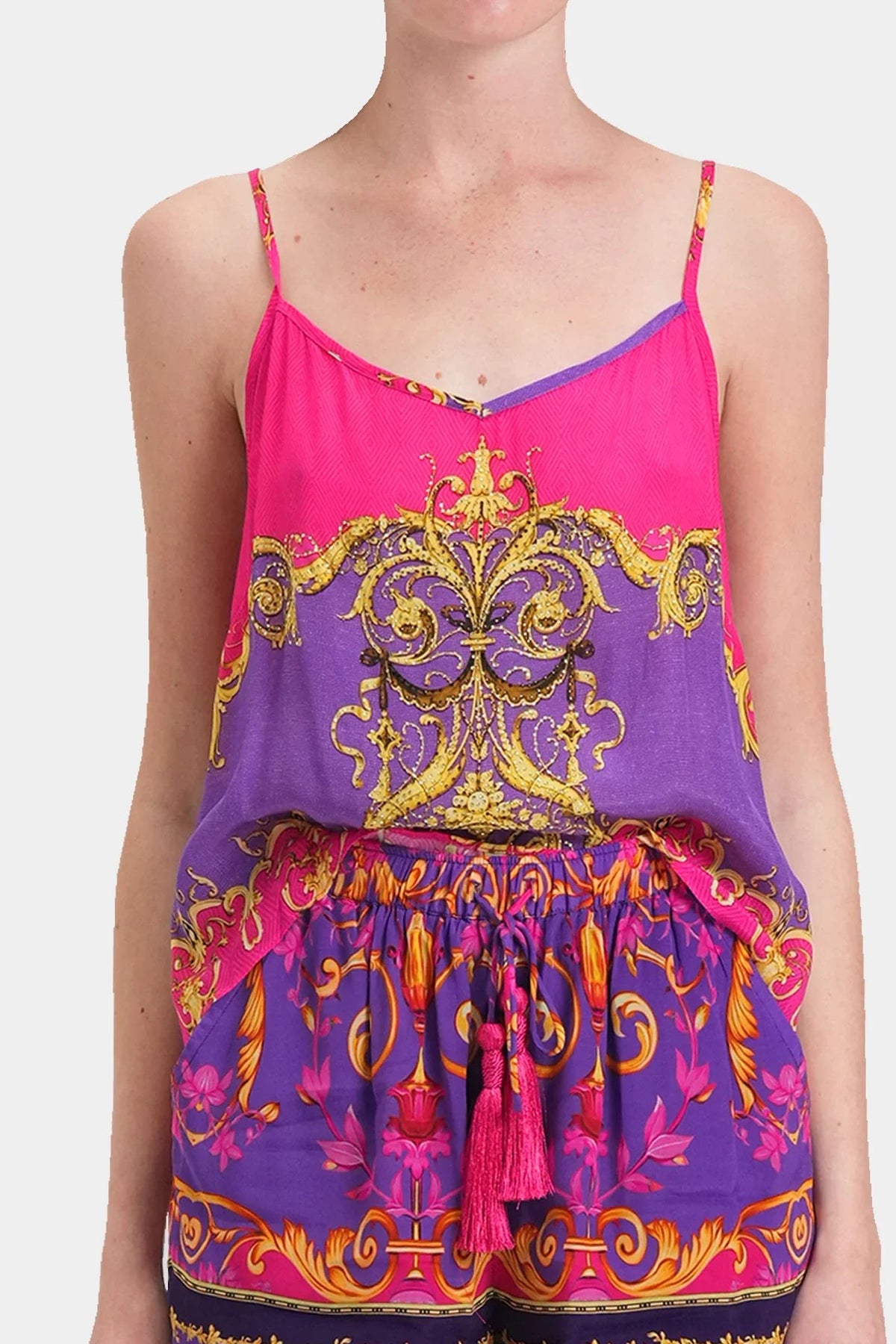 Cami Hi Low Top