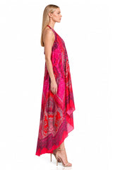 3 Way Style Hi Low Maxi Dress