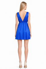 Blue Short Dress