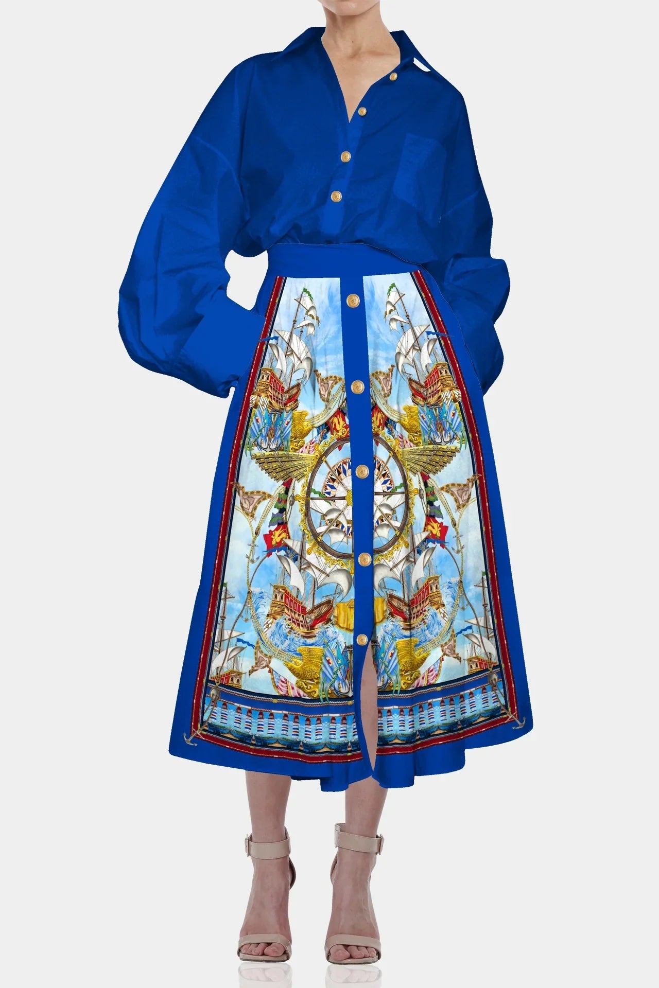 Designer Collar Shirt For Women
