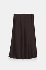 Designer Ground Coffee Ladies Knee Length Skirts