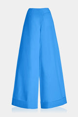 Blue Womens Plazzo Pants